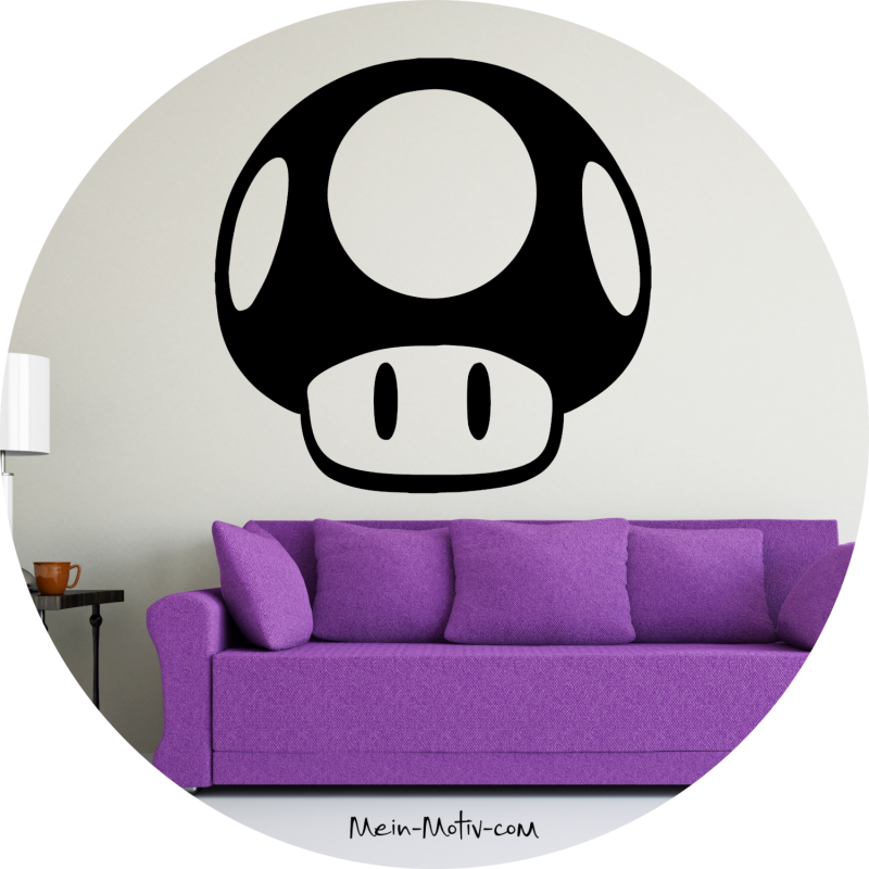 Preview: Wandtattoo 37131 Super Mario Pilz Nintendo